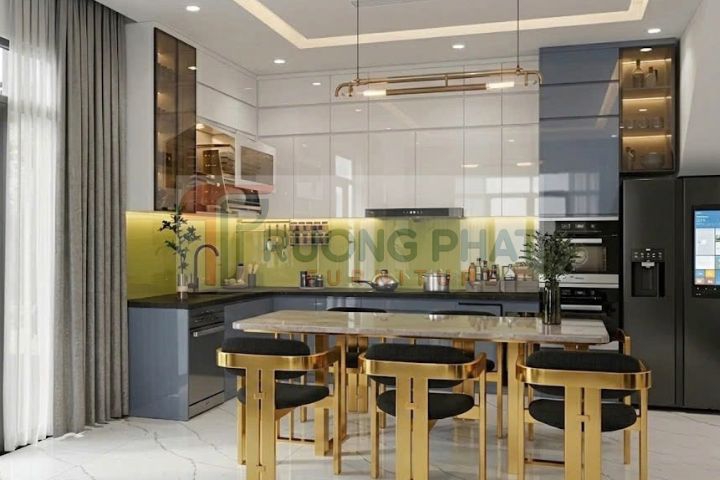 Tủ Bếp Nhựa Cao Cấp 011
